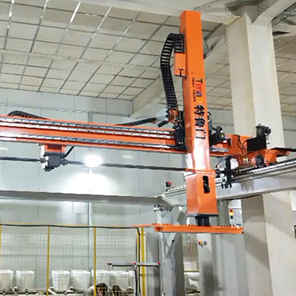 Quantitative automatic loading truss robot system